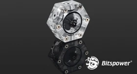 Bitspower Hexagon Durchflusssensor