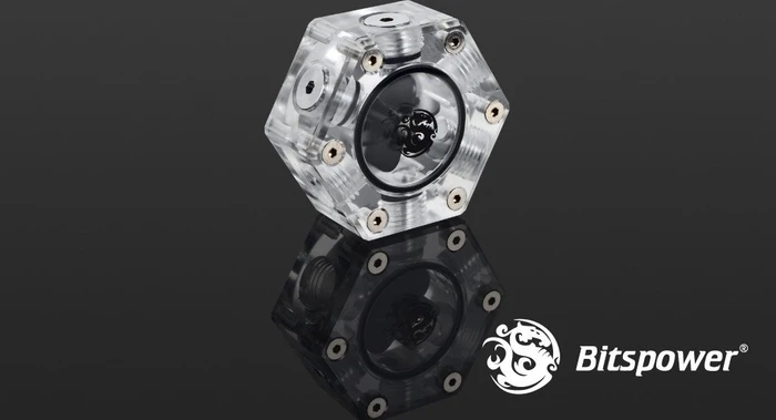 Bitspower Hexagon Durchflusssensor