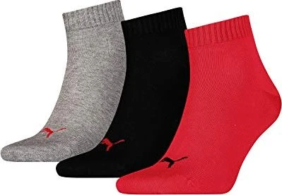 Puma Training Quarter Socken, 3 Paare