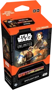 Star Wars: Unlimited Gesetzlose Zeiten - Spotlight Deck Leia Organa (DE)