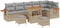 vidaXL Polyrattan Gartensofa Lounge-Set Vorschaubild