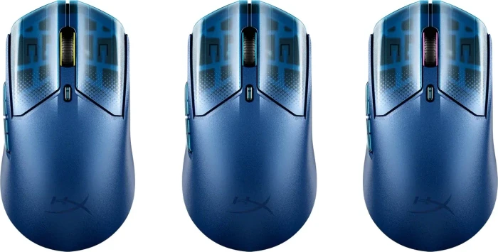 HP HyperX Pulsefire Haste 2 S Wireless blau, USB/Bluetooth