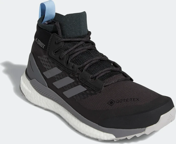 adidas Terrex Free Hiker Gore-Tex carbon/grey four/glow blue (Damen)