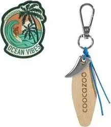 Coocazoo Colour Up-Set Anhänger & Patch Ocean Vibes