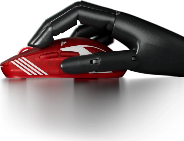 Pulsar Gaming Gears X2 CL CrazyLight Mini Wireless T1 Edition rot/weiß, USB