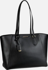 Michael Kors Taryn Large Leder Shopper schwarz