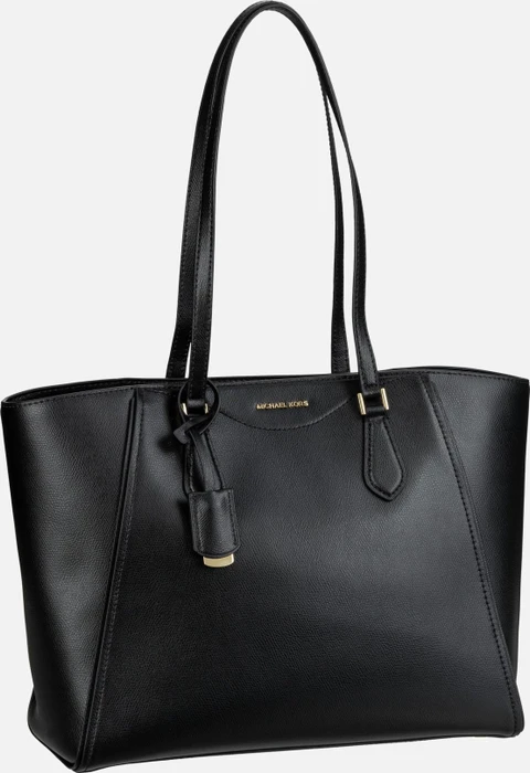 Michael Kors Taryn Large Leder Shopper schwarz