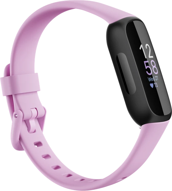 Fitbit Inspire 3 Aktivitäts-Tracker fliedertraum/schwarz