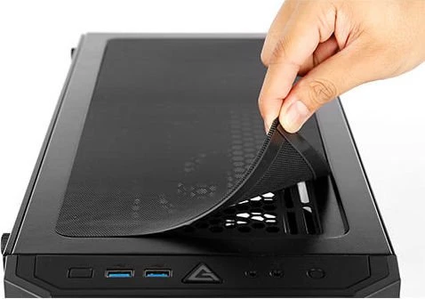 Antec Prime Dark Avenger DA601, Glasfenster
