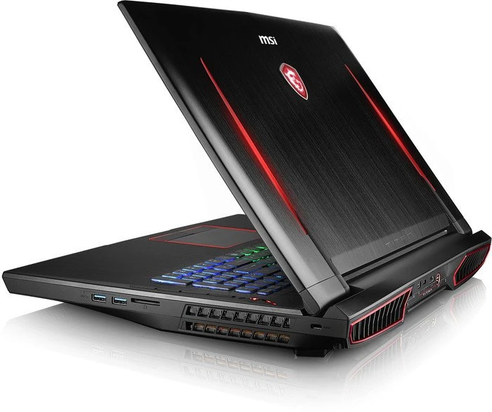 MSI GT73EVR 7RF-1200 Titan Pro, Core i7-7700HQ, 16GB RAM, 2TB HDD, GeForce GTX 1080, DE