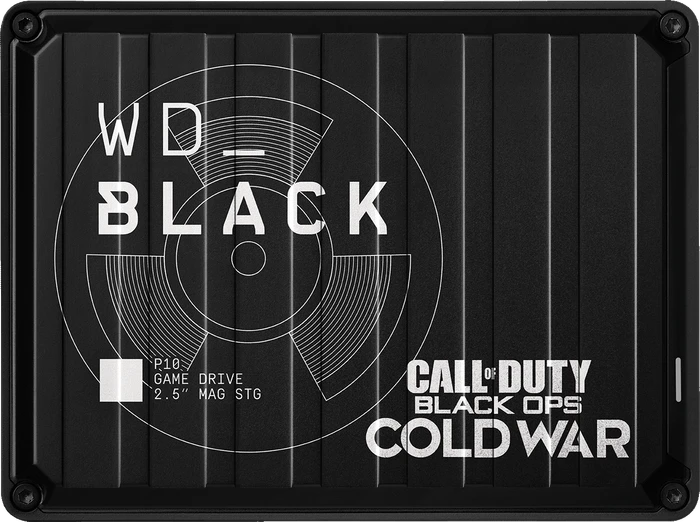 Western Digital WD_BLACK P10 Game Drive, 2TB, Special Edition Call of Duty Black Ops Cold War, USB 3.0 Micro-B