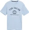 Tom Tailor Logo-Print T-Shirt kurzarm light powder blue (Herren) Vorschaubild