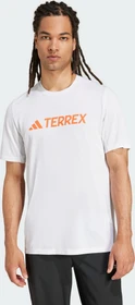 adidas Terrex Multi Climacool Logo Tech Funktionsshirt kurzarm weiß (Herren)