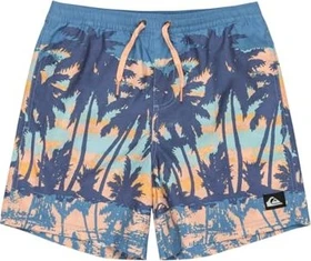 Quiksilver Everyday Straight 14" Badeshorts coronet blue/tropicamo (Junior)