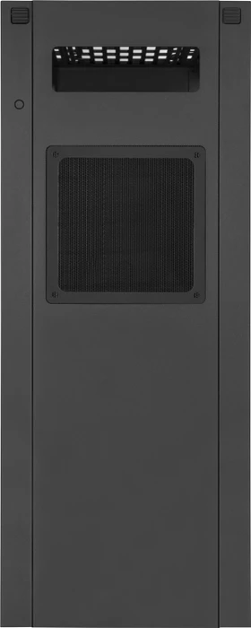 SilverStone Alta F1 Black, schwarz, Glasfenster