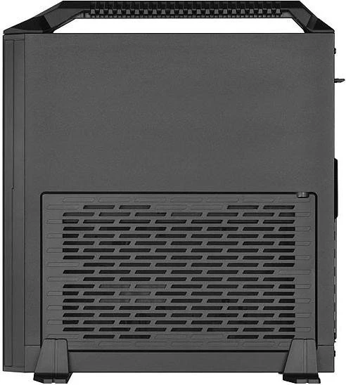SilverStone Milo ML08 schwarz mit Sichtfenster, Tragegriff, Mini-ITX
