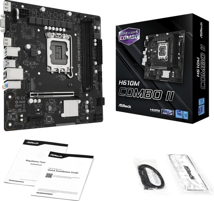 ASRock H610M COMBO II (Intel 1700)