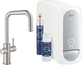 Grohe Blue Home Starter Set U-Auslauf supersteel