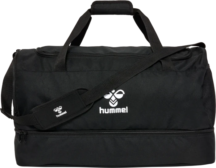 hummel Core 2.0 S mit Bodenfach Sporttasche schwarz