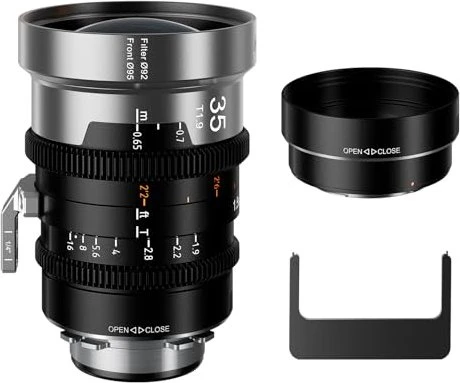 Sirui IronStar 35mm T1.9 Full-Frame 1.5x Anamorphic Cine Neutral Flare für PL