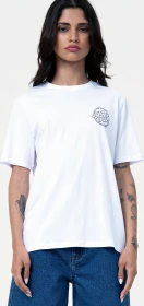 Santa Cruz Offshore Dot T-Shirt kurzarm weiß (Damen)