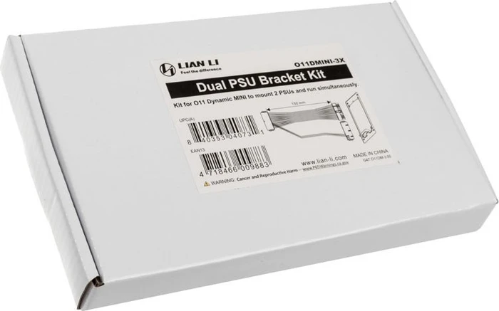 Lian Li O11 Mini Dual PSU Bracket Kit, Dual Netzteilhalterung, schwarz