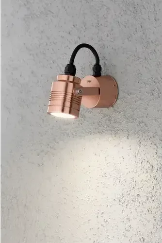 Konstsmide Monza 8cm Wandleuchte 3-flammig kupfer