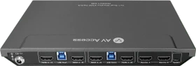 AV Access 2x1 Dual Monitor, 4K Dual-HDMI, 2-fach KVM-Switch (4KSW21-DM)