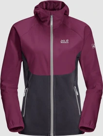 Jack Wolfskin Go Hike Softshell Funktionsjacke wild berry (Damen)