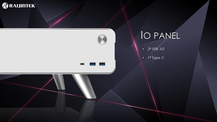 Raijintek Pan Slim, weiß, Mini-ITX