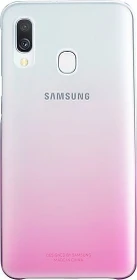 Samsung Gradation Cover für Galaxy A40 pink