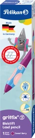 Pelikan griffix 2 Druckbleistift HB 2mm graphit, sweet berry, Rechtshänder