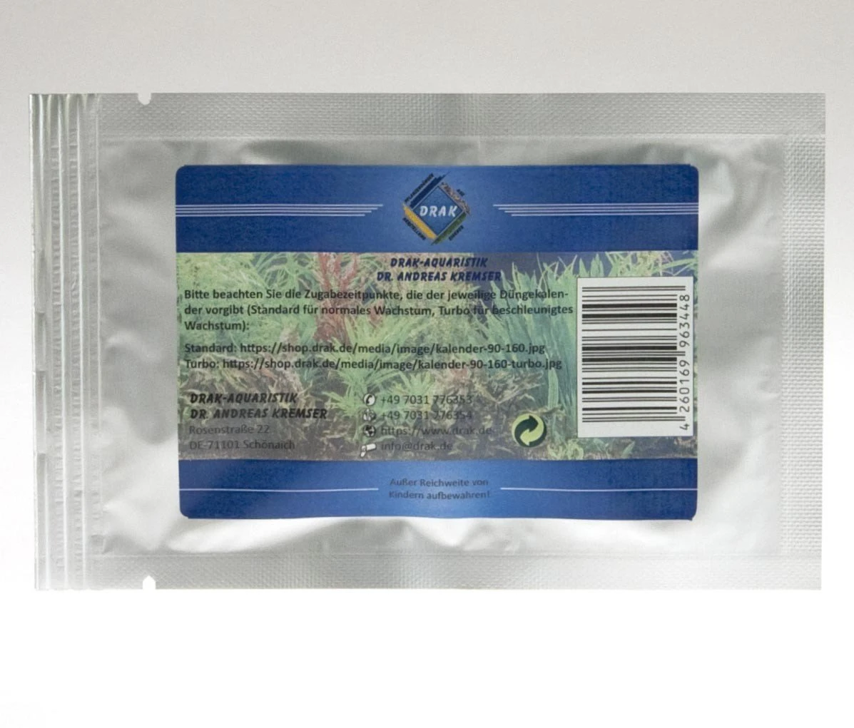 DRAK-Aquaristik Ferrdrakon Evolution, das intelligente Dngesystem 160, fr  90- Aquarien, 6er-Pack (DE060160) ab  39,95 (2026) | heise preisvergleich  Deutschland