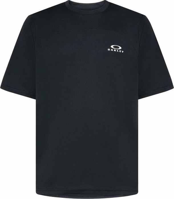 Oakley Free Ride T-Shirt kurzarm schwarz/weiß (Herren)