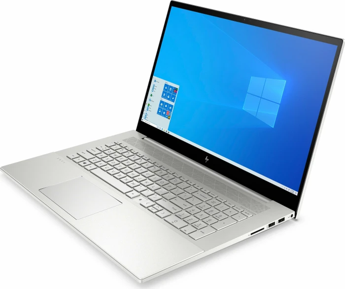 HP Envy 17-ch0175ng, Natural Silver, Core i7-1165G7, 16GB RAM, 512GB SSD, GeForce MX450, DE