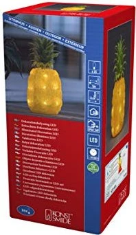 Konstsmide Acryl Motiv Ananas LED 16x warmweiß