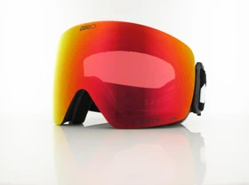 Giro Contour black-white wordmark/vivid ember