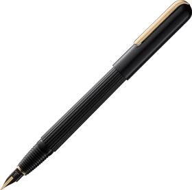 Lamy imporium schwarz/gold, rechte Hand, extra fein
