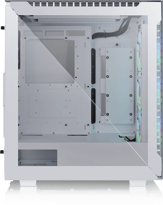 Thermaltake Divider 500 TG ARGB Snow Edition, weiß, Glasfenster
