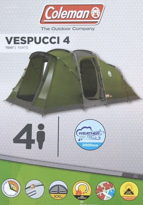 Coleman Vespucci 4 Familienzelt
