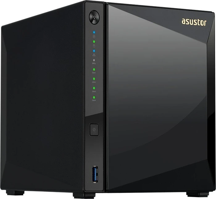 Asustor AS4004T, 2GB RAM, 1x RJ-45 10GBase-T, 2x RJ-45 1000Base-T