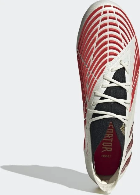 adidas Predator Edge.1 FG off white/vivid red/gold metallic (Herren)