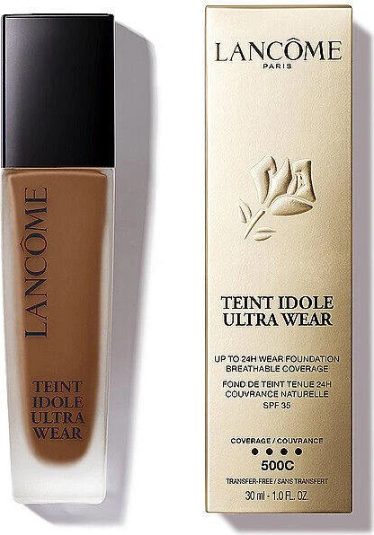 Lancôme Teint Idole Ultra Wear 24h Breathable Foundation 500C LSF35, 30ml