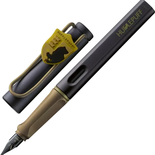 Lamy safari Harry Potter Wappen schwarz, rechte Hand, mittel, 4er-Set