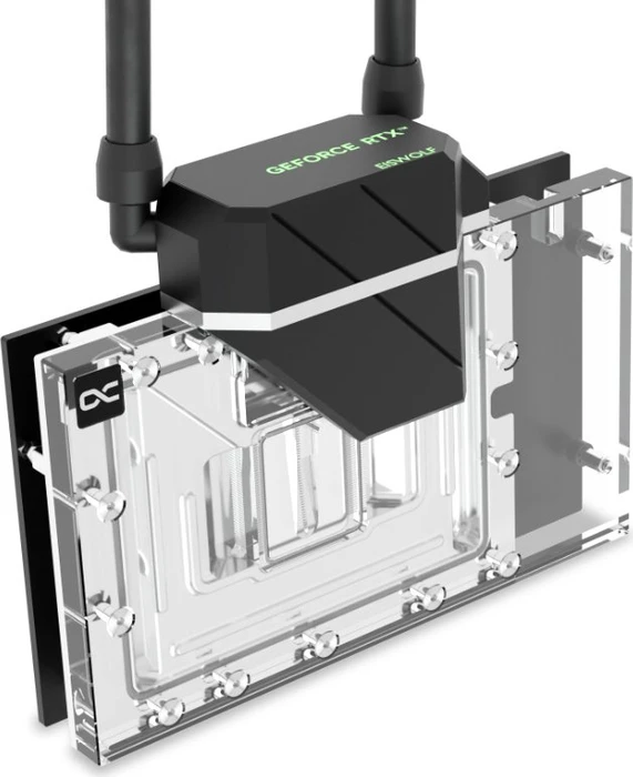 Alphacool Eiswolf 2 AiO 360mm RTX 4080 Founders Edition mit Backplate