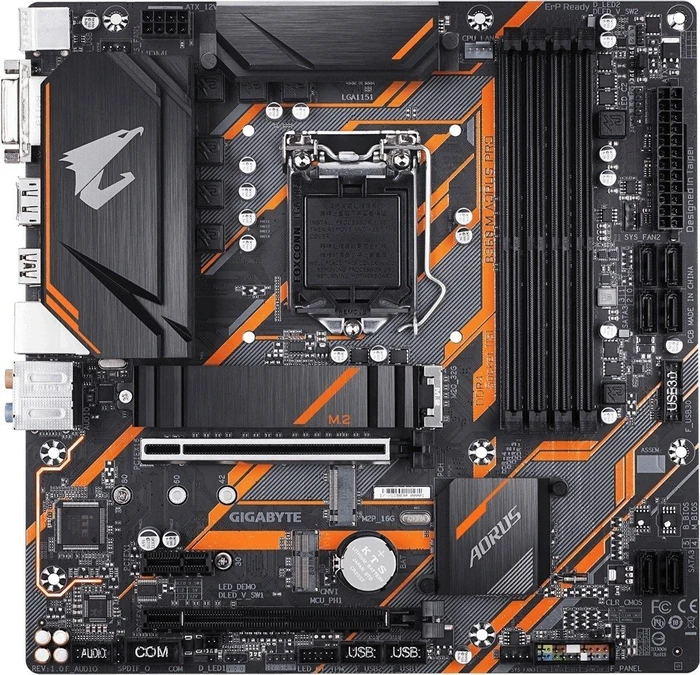 GIGABYTE B360 M AORUS Pro (Intel 1151 v2)