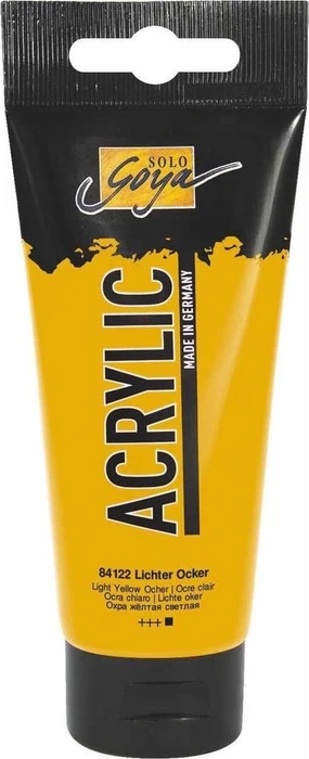 Kreul Solo Goya Acrylic Acrylfarbe, lichter ocker, 100ml