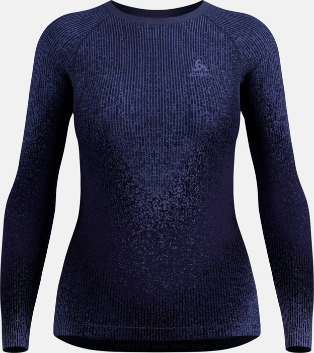 Odlo Blackcomb Baselayer Funktionsshirt langarm skipper blue (Damen)