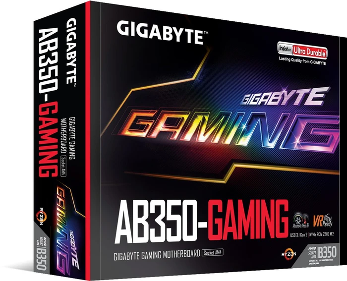 GIGABYTE GA-AB350-Gaming (AMD AM4)