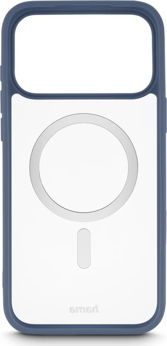 Hama Handyhülle Frame Protect magnetisch für Apple iPhone 17 Pro Max transparent/blau